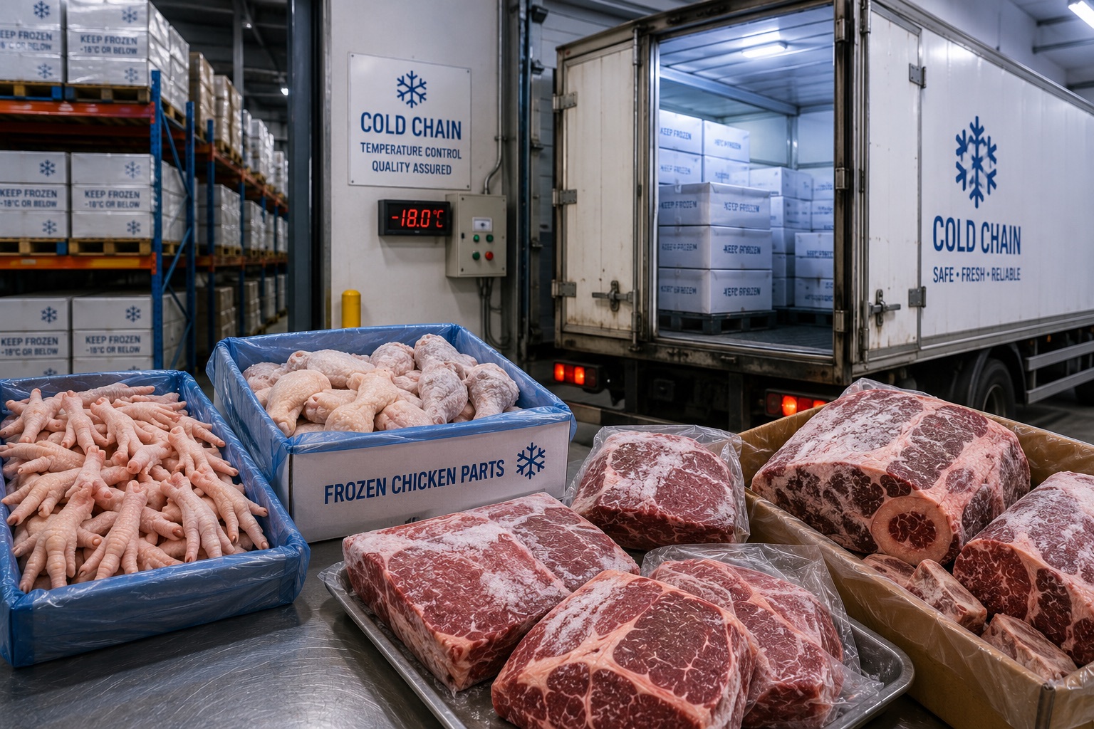Meat and poultry trade coordination visual